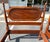 Mid 20th Century Pair of Vintage Mahogany Twin Bed Frames With Oval Panel Headboards For Sale - Image 5 of 15