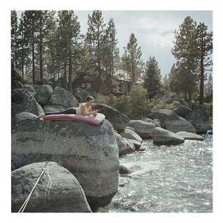 Slim Aarons, Anna Maria Alberghetti, Estate Stamped Photographic Print For Sale