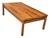 Vintage Danish Modern Solid Wood Coffee Table For Sale - Image 10 of 12