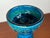 Ceramic Mid-Century Modern Rimini Blue Pottery Candleholder by Aldo Londi for Bitossi, Italy, 1960s For Sale - Image 7 of 14