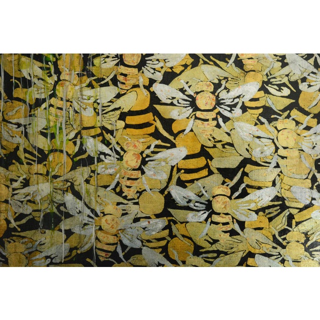 Lola Vitelli, Aria di Miele, 2021, Mixed Media on Canvas, Framed For Sale - Image 6 of 11