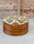 Wood Vintage Stacked Rattan Ottoman in the Manner of Paul Frankl For Sale - Image 7 of 11