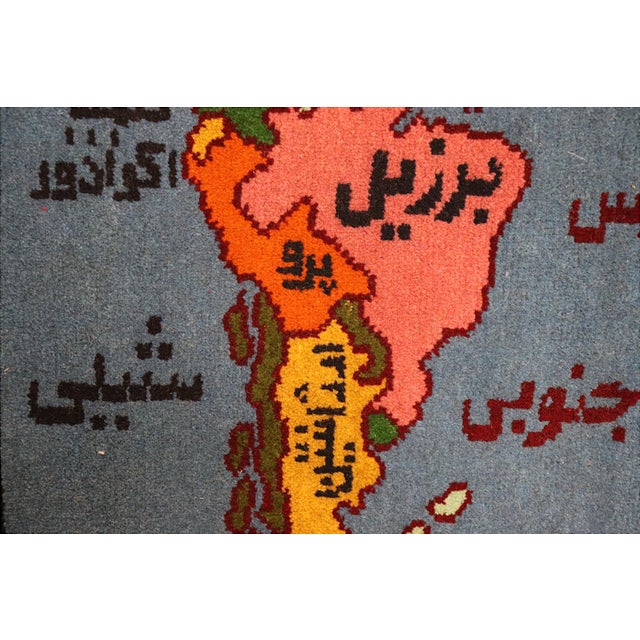 Vintage Hand Knotted Wall Rug, 1990s For Sale - Image 18 of 18