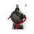 Metal Industrial Pendant Lamp with Enamel Shade and Cast Housing attributed to VEB Leuchtenbau Leipzig, 1960s For Sale - Image 7 of 9