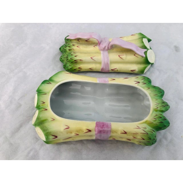 Asparagus Pot with Lid from Herend, Hungary, 1940s For Sale - Image 3 of 12