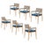 Teak, Rope and Fabric Dine Out Outside Chairs by Rodolfo Dordoni for Cassina, Set of 6 For Sale - Image 10 of 10