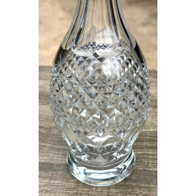 Beautiful vintage Waterford Crystal Colleen Short Stem (Cut) Wine Decanter with original crystal stopper, crafted in...