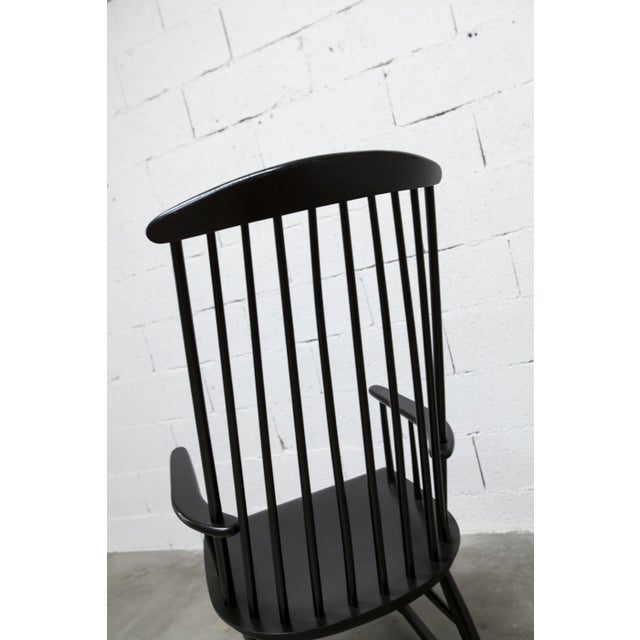 Scandinavian Rocking Chair in the style of Tapiovaara, 1960s For Sale - Image 18 of 18