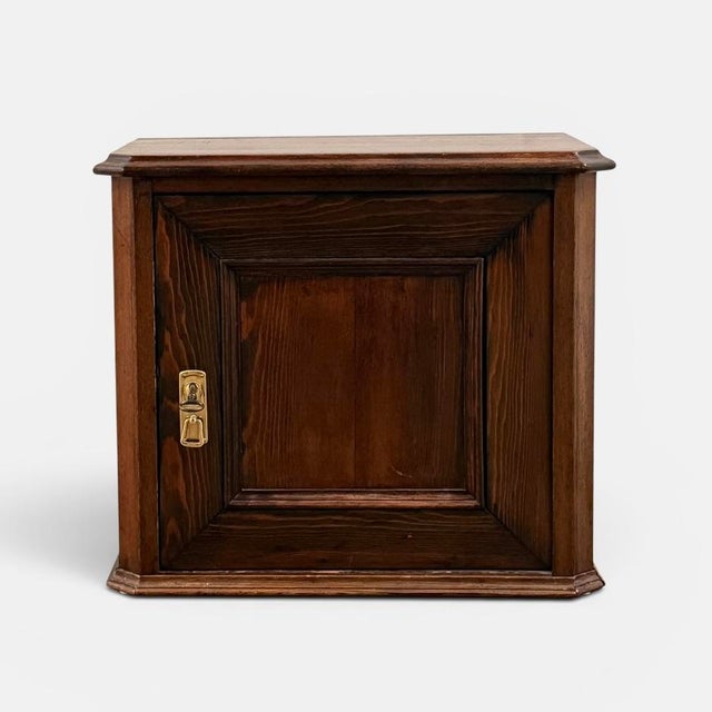 Antique Danish Oak Cabinet, Late 19th-Early 20th Century For Sale - Image 18 of 18