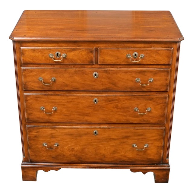 Nvin0614 Vintage Kittinger Williamsburg Chest For Sale