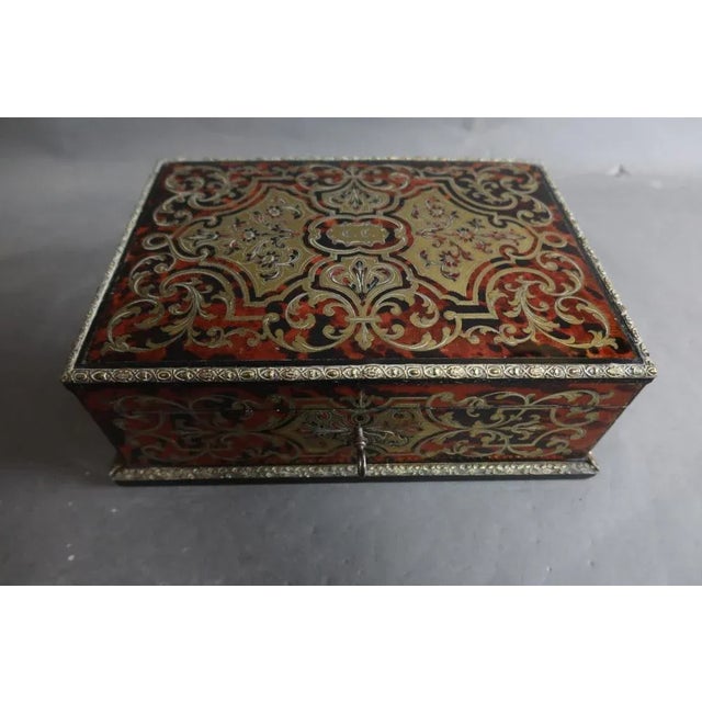 Boulle Box by Alphonse Giroux, Paris For Sale - Image 6 of 10