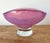 This striking vintage Italian art glass bowl is a masterful expression of mid-century Murano-style craftsmanship....