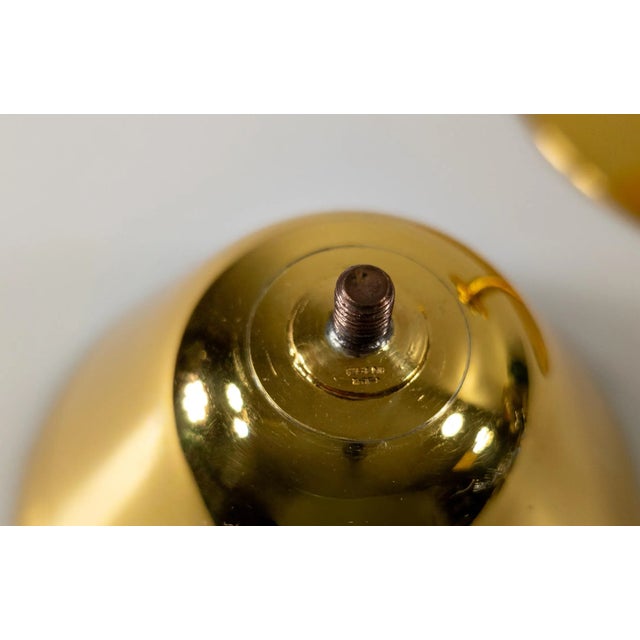 Mid-Century Modernist Religious Gilt Sterling Silver and Brass Chalice For Sale - Image 12 of 12