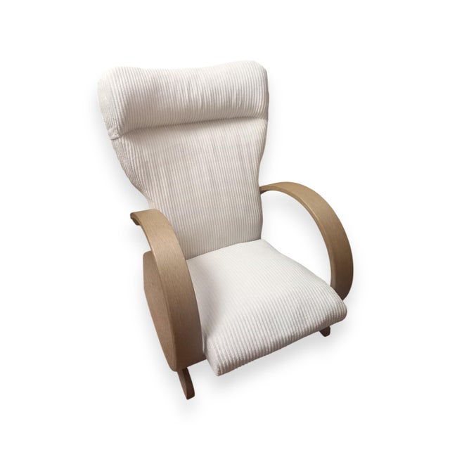 Art Deco Lounge Chair in Bentwood, 1930s For Sale - Image 3 of 9