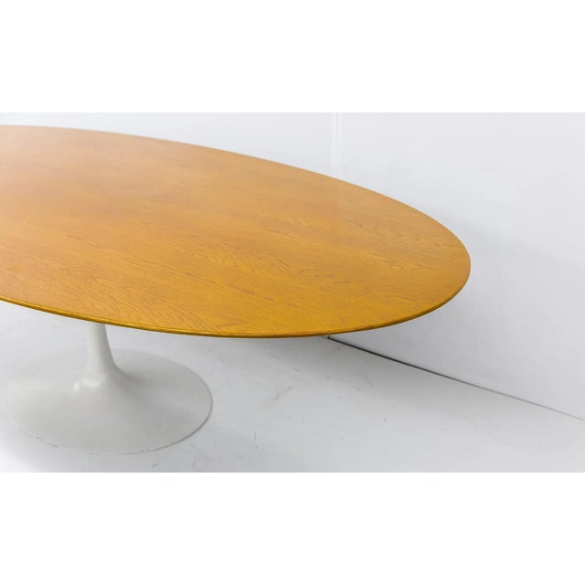 1950s Attributed Eero Saarinen for Knoll Pedestal Dining Table, 1957 For Sale - Image 5 of 11