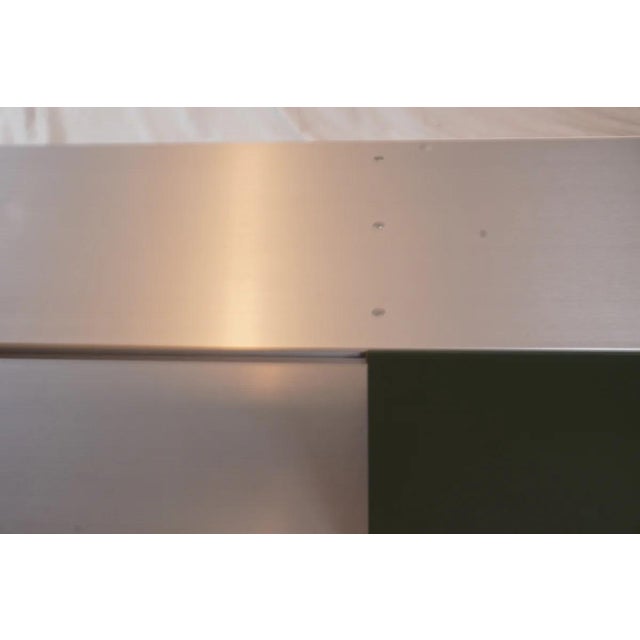 Dark Pink Vitra Kast Cabinet Sideboard in Pink and Dark Green by Maarten Van Severen For Sale - Image 8 of 12