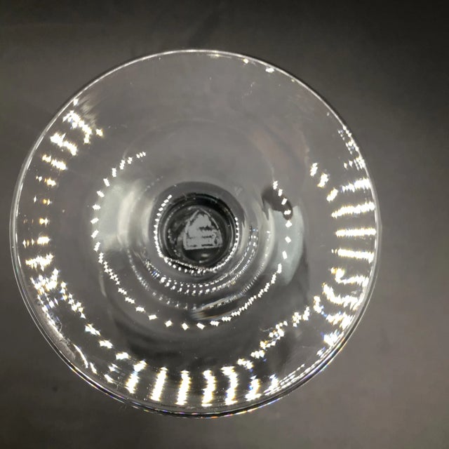 Louis Roederer Lucite Champagne Cooler Bucket With 2 Orrefors Toasting Flutes- Group of 3 For Sale - Image 11 of 12