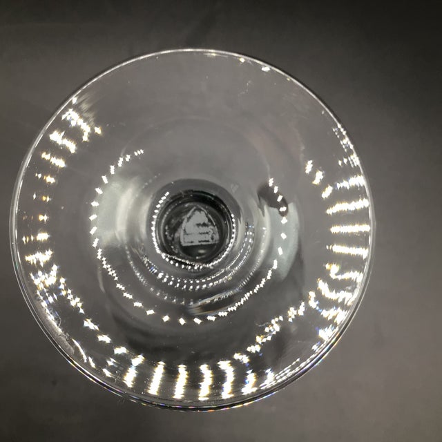 Louis Roederer Lucite Champagne Cooler Bucket With 2 Orrefors Toasting Flutes- Set of 3 For Sale - Image 11 of 12