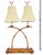 French Lamp French Bouillotte Style Painted Metal Faux Bamboo For Sale - Image 3 of 13