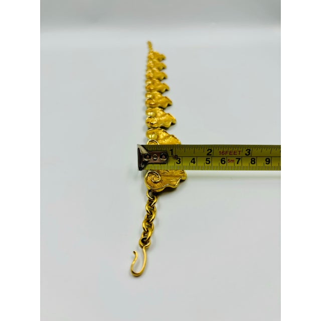 1970s Yves Saint Laurent Signed and Numbered Runway Necklace For Sale - Image 12 of 12