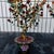 Metal Pair of Vintage Gemstone & Cloisonné Enamel Bonsai Trees – Agate, Crystal & Pearl Fruit For Sale - Image 7 of 12
