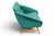 Mid-Century Modern Mid 20th Century Attributed to Svante Skogh "Model 120" Organic Modern Loveseat For Sale - Image 3 of 5