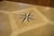 Large sculptural oak table, 1950s An imposing oak table with a rectangular top featuring geometric marquetry and a central...