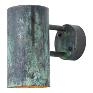 Hans-Agne Jakobsson C 627/110 'Rulle' Darkly Patinated Outdoor Sconce
