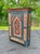 Farmhouse Antique European Painted Folk Armoire With Modular Shelving For Sale - Image 3 of 10