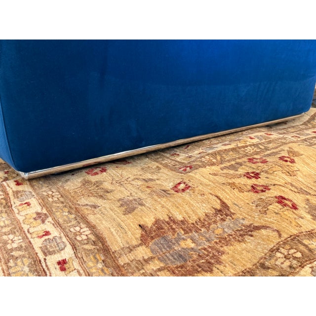 Rove Concepts Milo Sleeper Sofa, Cobalt For Sale - Image 9 of 12