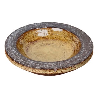Mid-Century Modern Yellow Danish Studio Pottery Bowl from Michael Andersen Keramik, 1960s For Sale