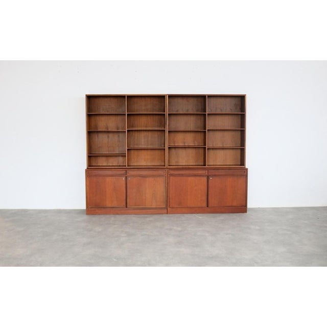 Vintage Double Bookcase, Sweden, 1960s, Set of 2 For Sale - Image 4 of 18