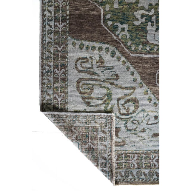 Vintage Hand-Knotted Area Rug For Sale - Image 10 of 10