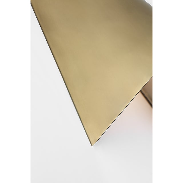 Piel 20" Indoor/Outdoor Wall Wash in Antique-Burnished Brass Designer: Kelly Wearstler Finish: Antique-Burnished Brass...