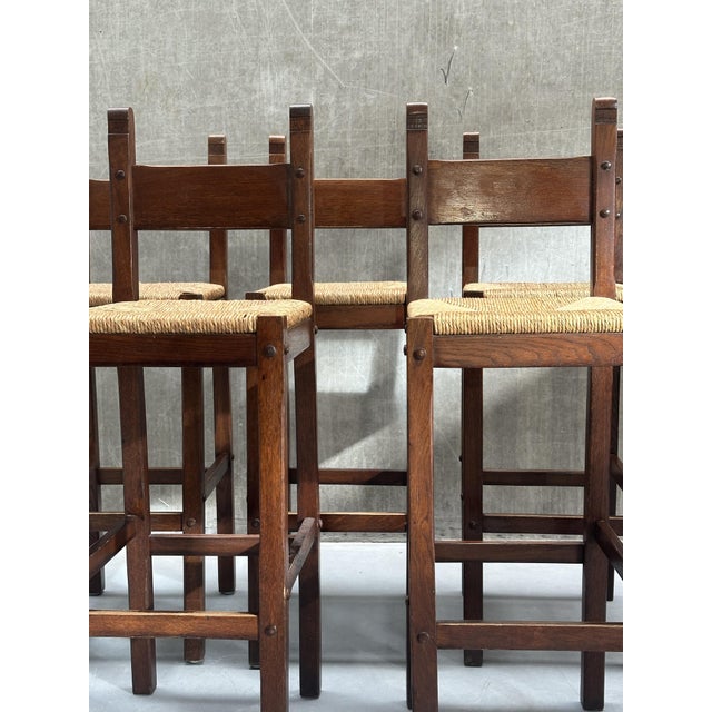 Vintage Bar Stools, 1970s, Set of 5 For Sale - Image 16 of 16