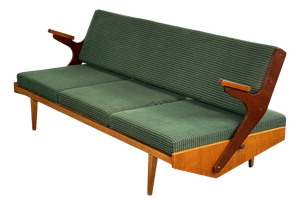 Mid-Century Convertible Sofa from Opp Drevovyroba, 1970s