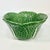 Forest Green 1980s Vintage Majolica Hollywood Regency Arts & Crafts Deep Cabbage Serving Bowl For Sale - Image 8 of 14