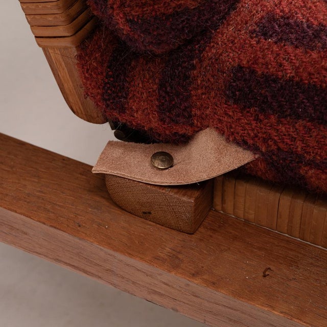 Set of The Runner Chair and Foostool attributed to Børge Mogensen for Frederica Stolefabrik, 1950s For Sale - Image 13 of 16