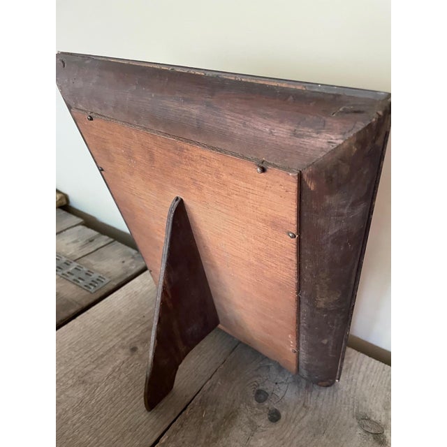 Pink Mirrored Picture Frame, 1950s For Sale - Image 6 of 7