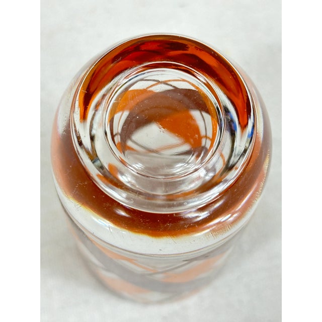 Transparent Vintage Mid-Century Glasses For Sale - Image 8 of 9