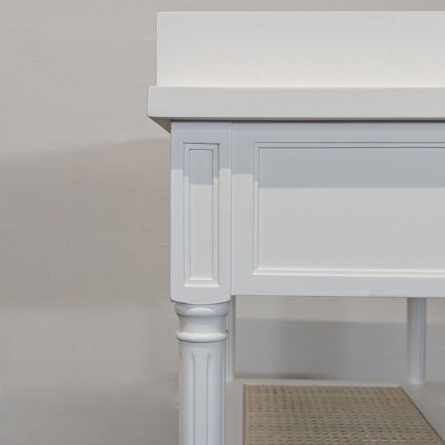 Serena & Lily Harbour Cane Changing Table For Sale - Image 12 of 18