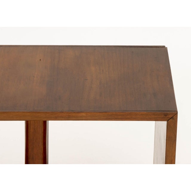 Set of Three Modern Graduated Walnut Modular Shelves For Sale - Image 11 of 14