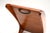Brown Vintage Table Top Vanity Mirror in Teak, 1950 For Sale - Image 8 of 11