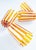 Brown Ribes Collectable Glasses by Mariana Iskra for Ribes Studio, Set of 4 For Sale - Image 8 of 18