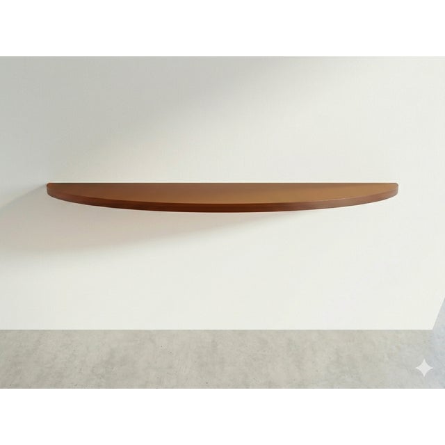 Orange Console Shelf in Orange Acrylic Glass, 1970s For Sale - Image 8 of 8