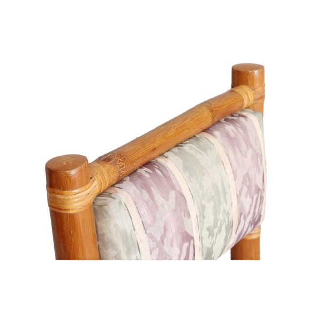 Elephant Bamboo Dining Chairs, Set of 4 For Sale In Tampa - Image 6 of 10