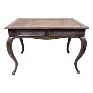 Vintage South Cone Louis XV Handcrafted Desk For Sale