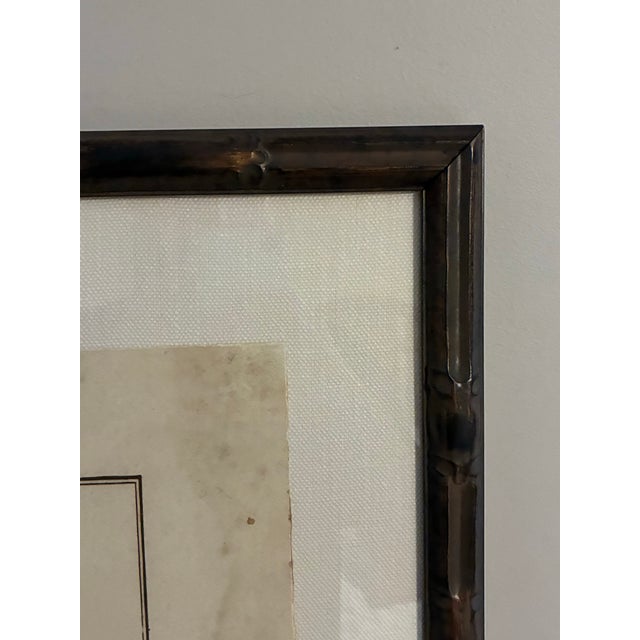 Natural Curiosities “Abou Hannes” Sacred Ibis Bird Print in Faux Bamboo Frame For Sale In Charlotte - Image 6 of 8