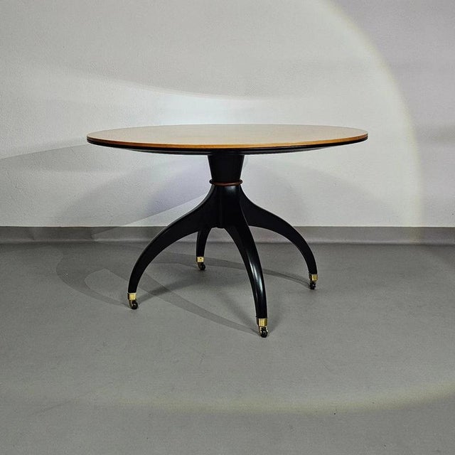 Circular Table by Centro Ricerche for Giorgetti, 1980s For Sale - Image 5 of 12