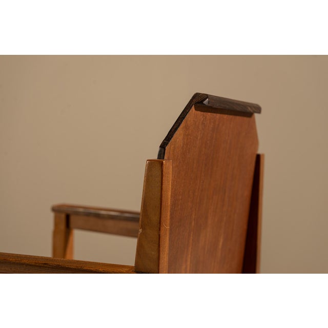 Amsterdam School Dining Chairs, the Netherlands, 1930s, Set of 6 For Sale - Image 9 of 13